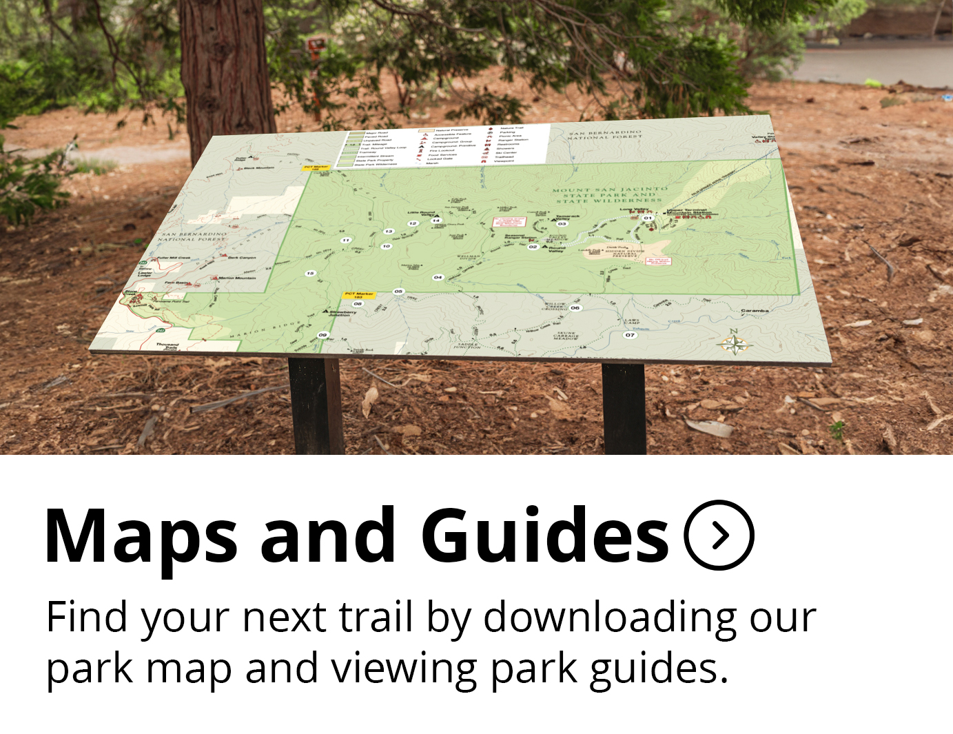 Map and Guides Button 
